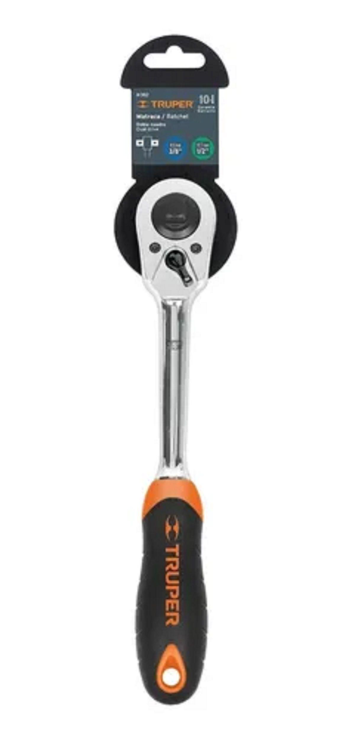 Chicharra Doble Cuadro 3/8 Y 1/2 Truper Profesional Garant Favorito-1