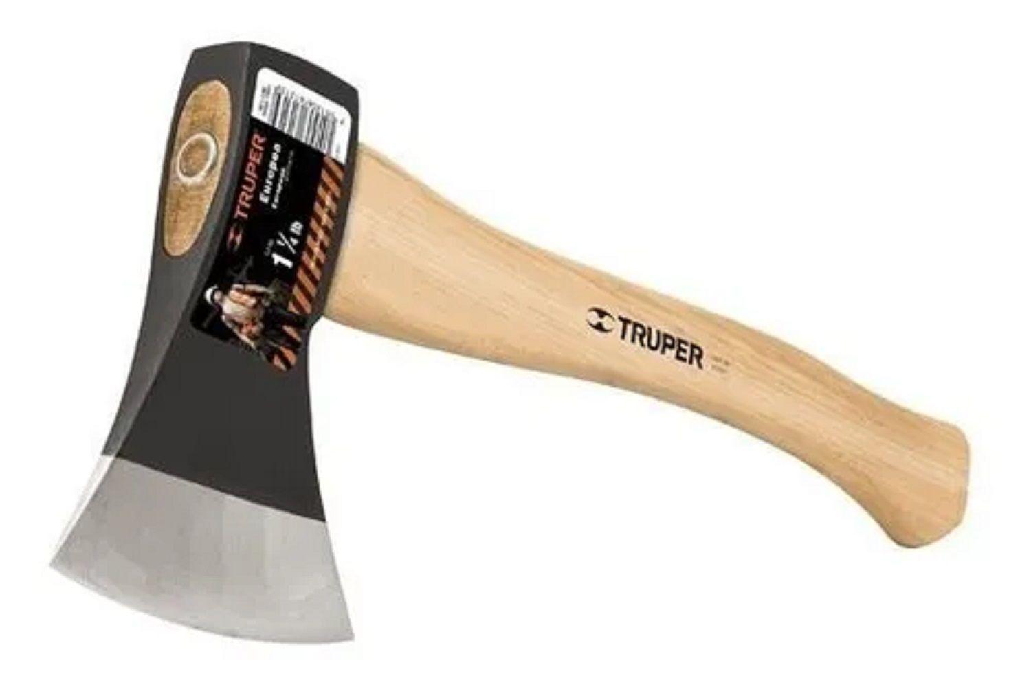 Hacha Cazador Tipo Europeo 1.1/3 Lbs. 600gr Truper-0