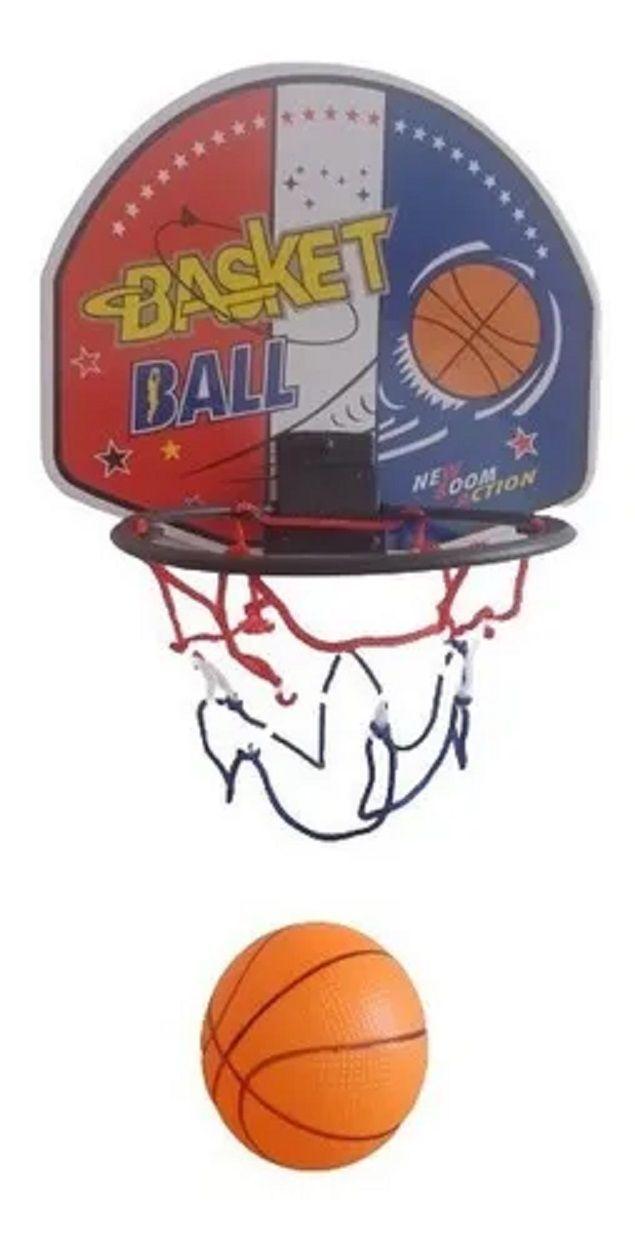 Mini Aro De Basketball Juguete Kit Interior De Casa Niños 2022-1