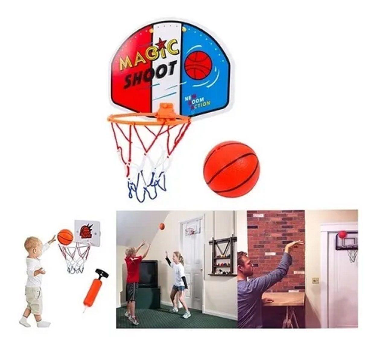 Mini Aro De Basketball Juguete Kit Interior De Casa Niños 2022-3