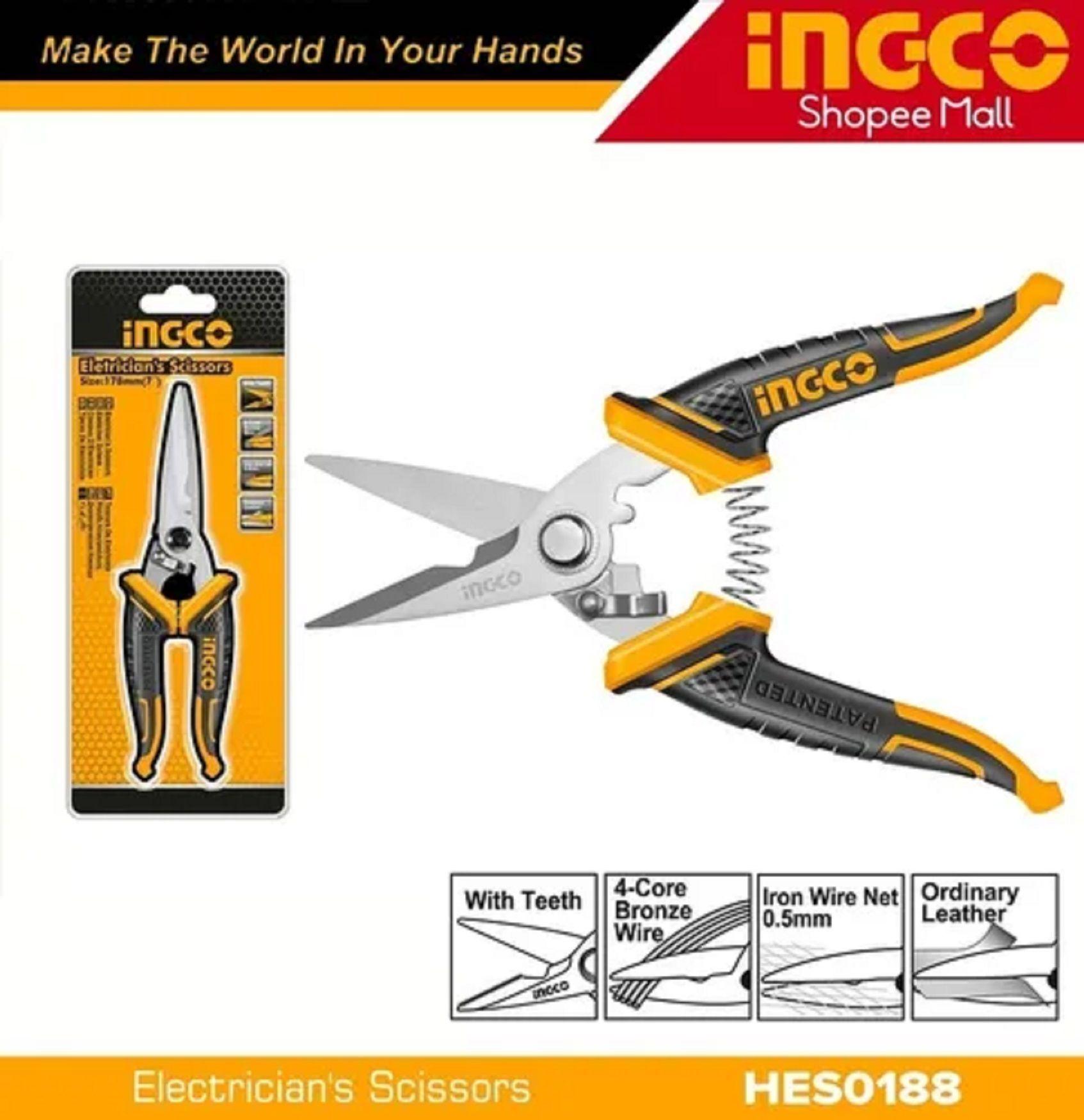 Tijera Electricista Industrial 8 Ingco-1