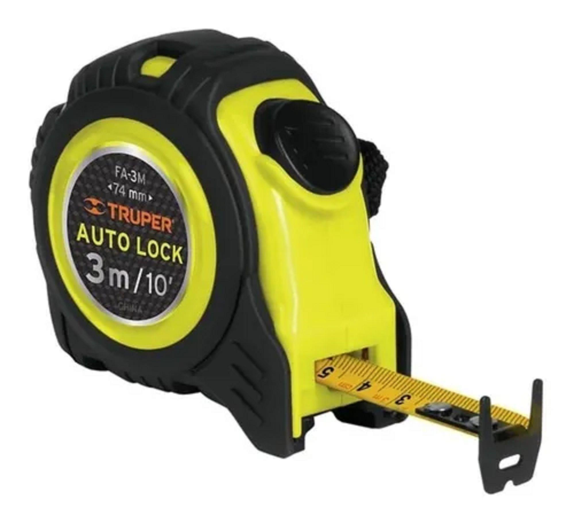 Huincha Cinta De Medir 3m Truper Profesional-0