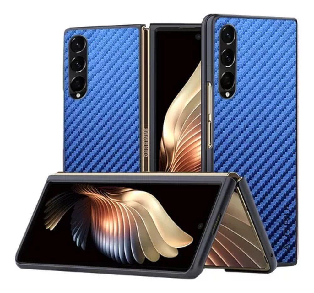 Funda Forro Samsung Galaxy Z Fold 4 Fibra De Carbono-1