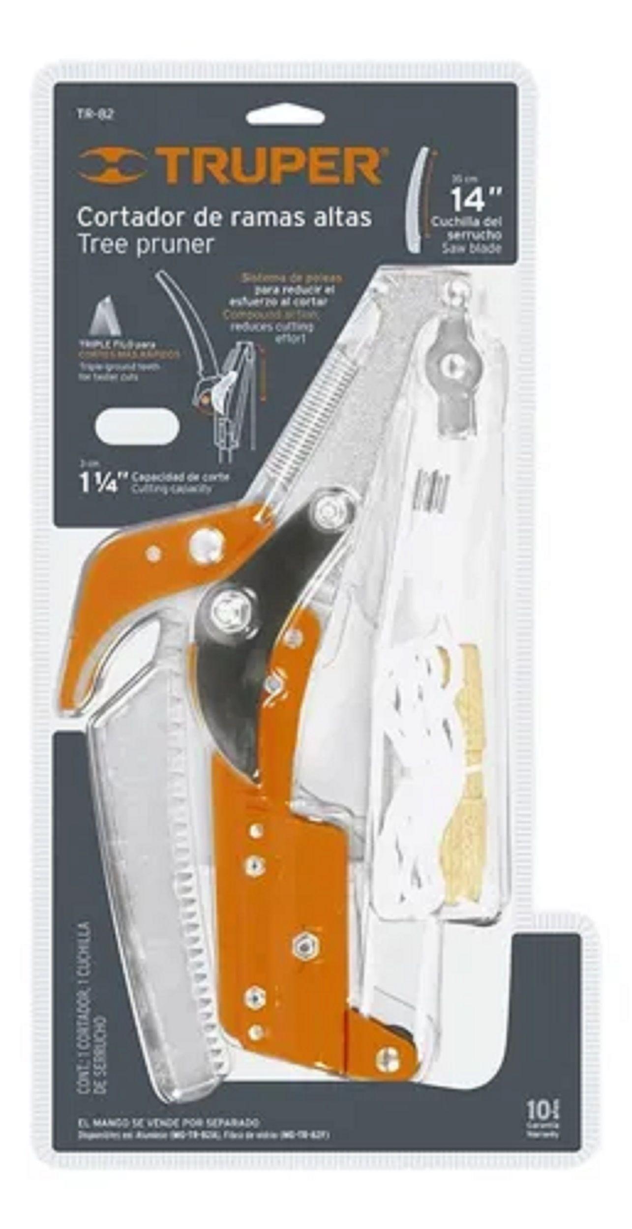 Tijera Truper Cortar Ramas Altas S/mango Cod Tr-82-1