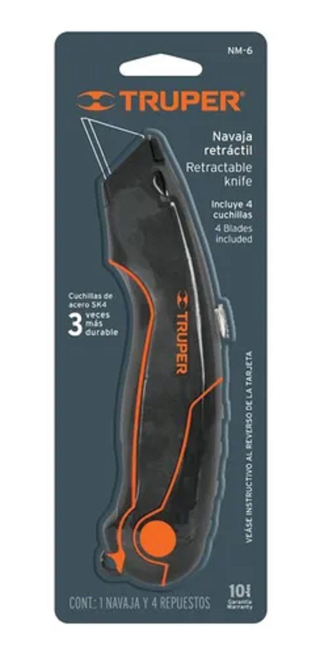 Cuchillo Cartonero Truper Nm-6-1