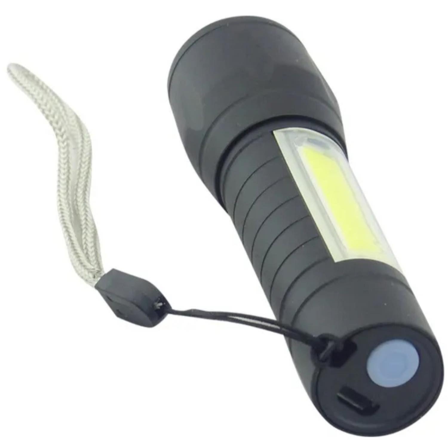 LINTERNA MINI 2 FUNCIONES RECARGABLE USB -2