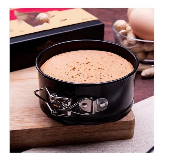 4 Molde Torta Moldes Queque Moldes Desmontables Mini Redondo-7