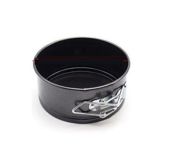 4 Molde Torta Moldes Queque Moldes Desmontables Mini Redondo-0
