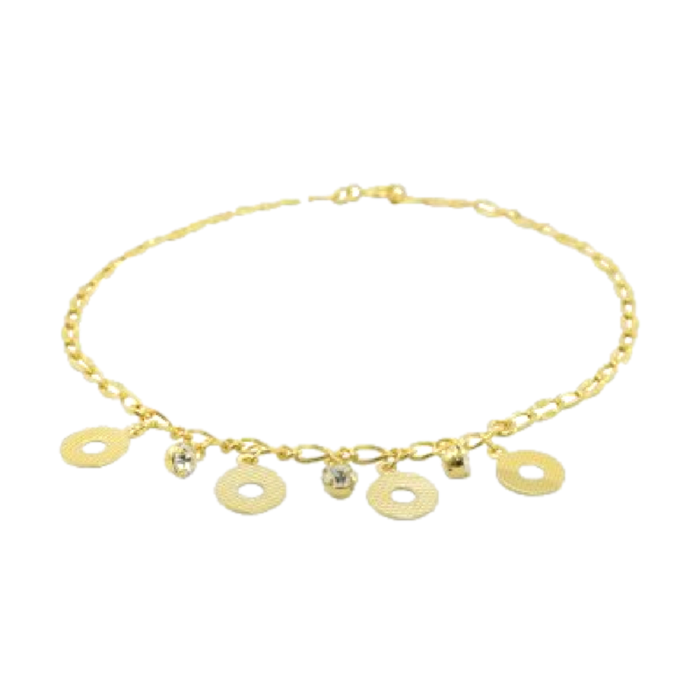 Pulsera Con Brillos Y Circulos-0