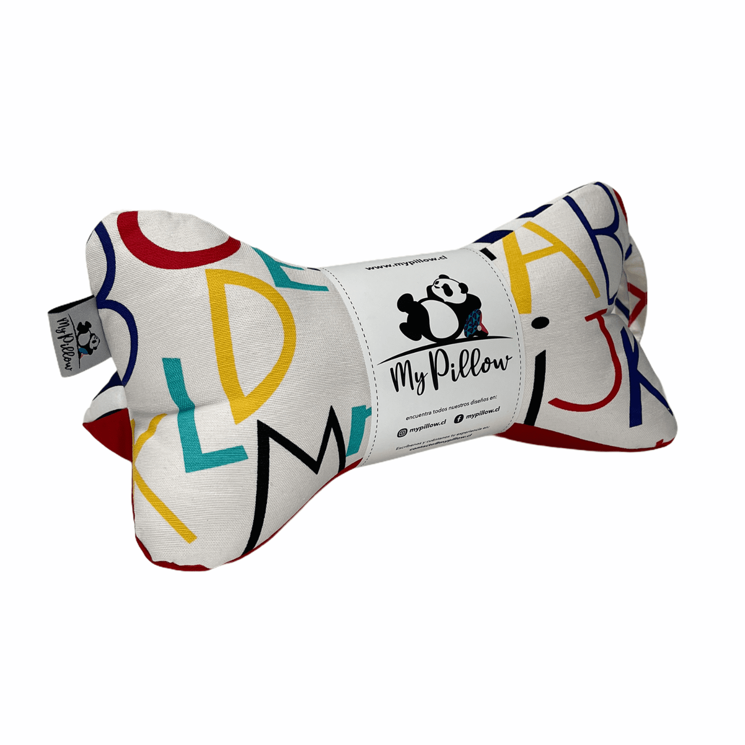 Cojín / Almohada My Pillow ABC Rojo / Azul-0