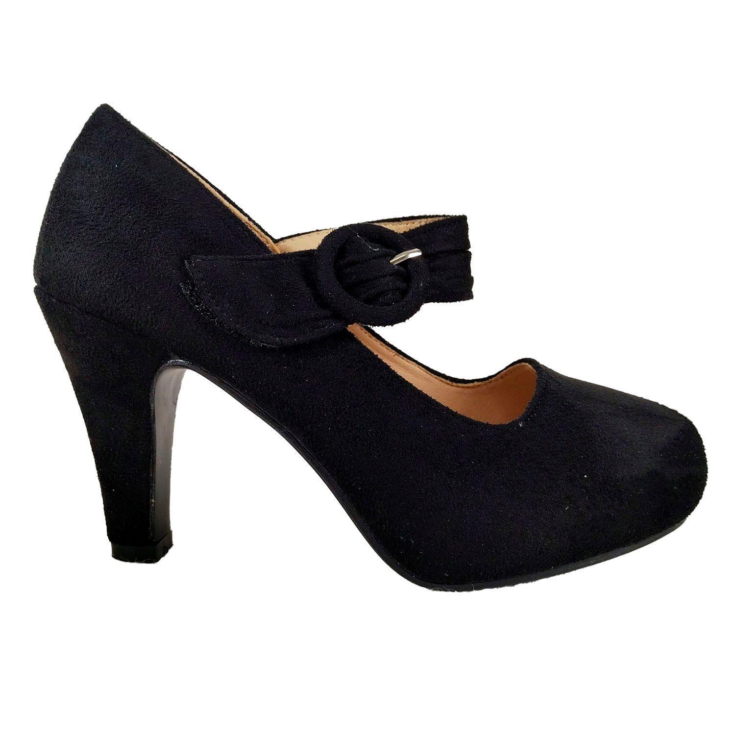 Zapato Formales de Mujer Negro-0