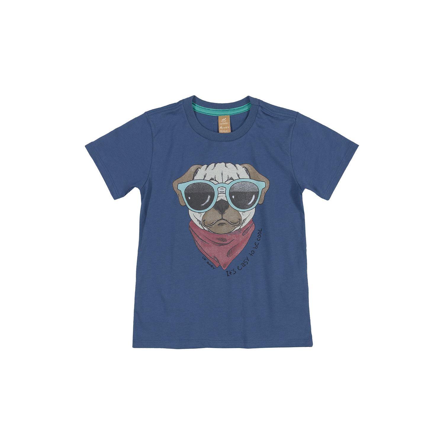 Polera Perro Taquilla Azul Up Baby-0