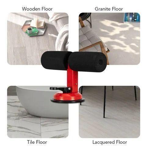 Barra de Succion Ajustable - Sit Up Portatil con Ventosa-2