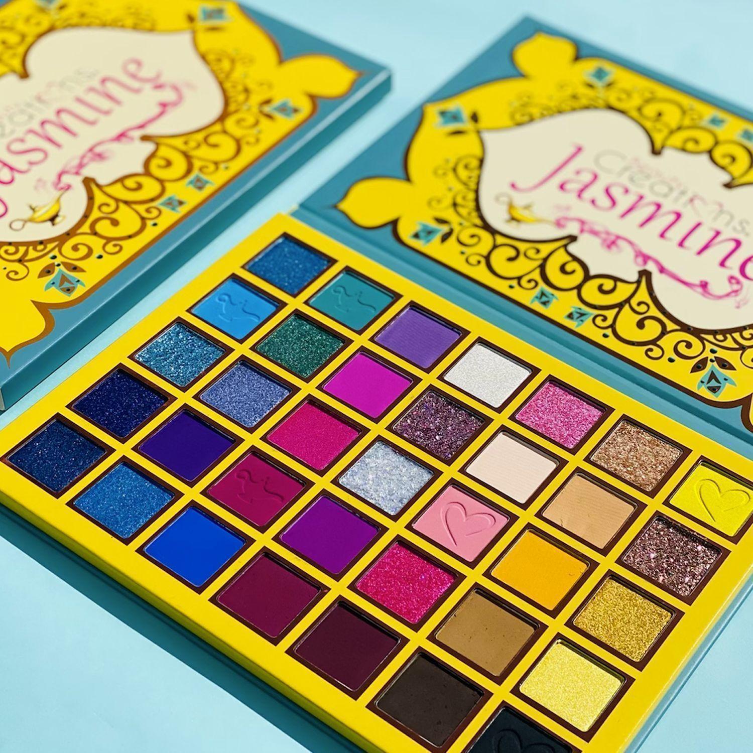 Pack Paleta De Sombra “Jasmine” + Set 24 Brochas Pastel Lime Party de Beauty Creations-3