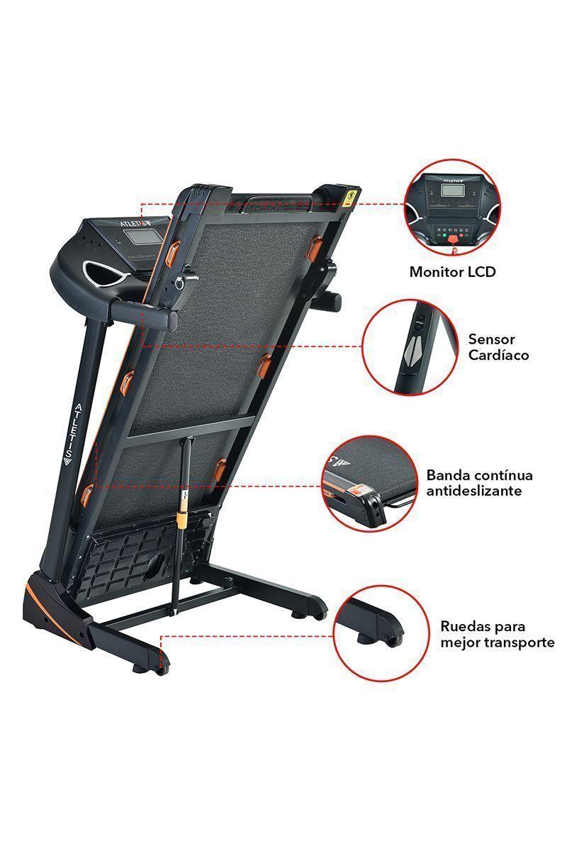 Pack Trotadora FitB8215+Spinning HomeFitness Negro-3