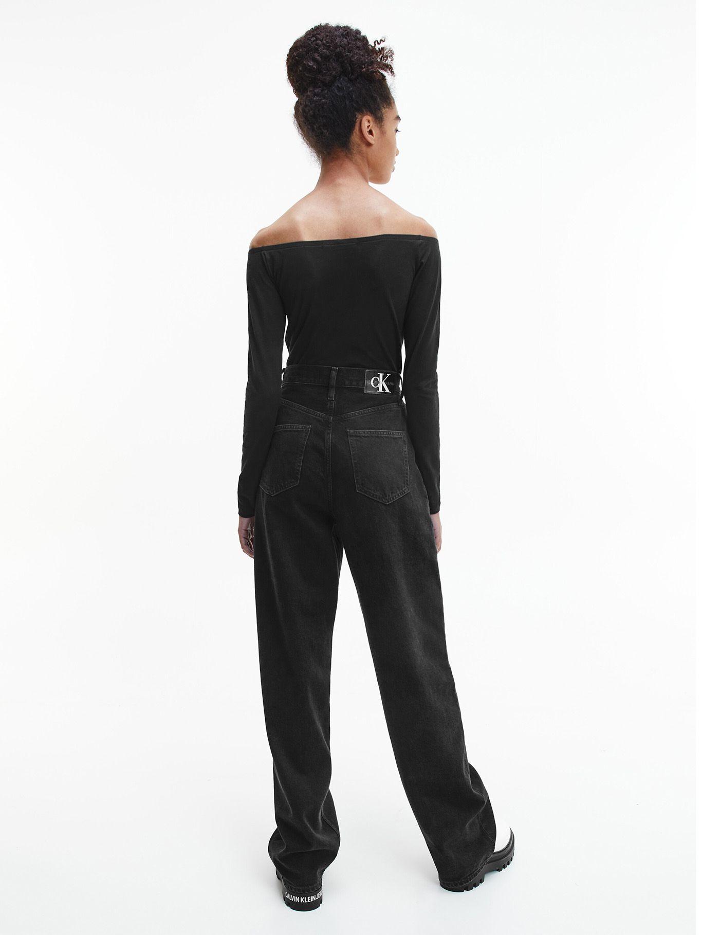 Blusa Micro Monogram Negro Calvin Klein-2