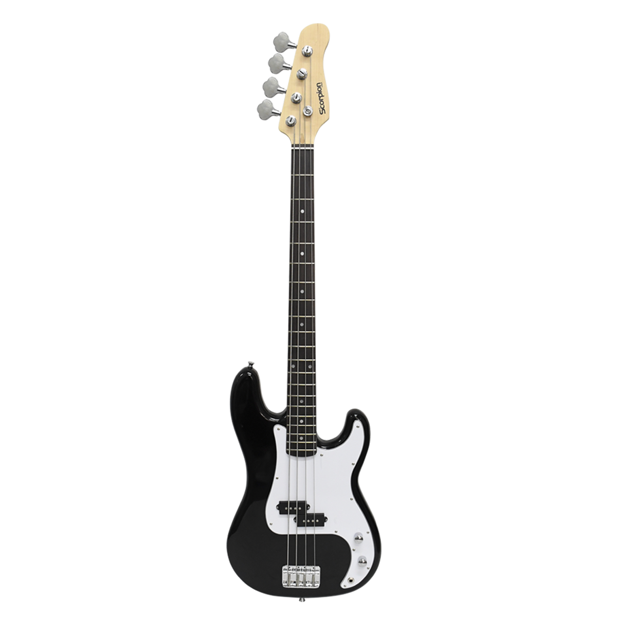 Bajo Eléctrico Scorpion PSB-200 Negro + Amplificador 10Watts-1
