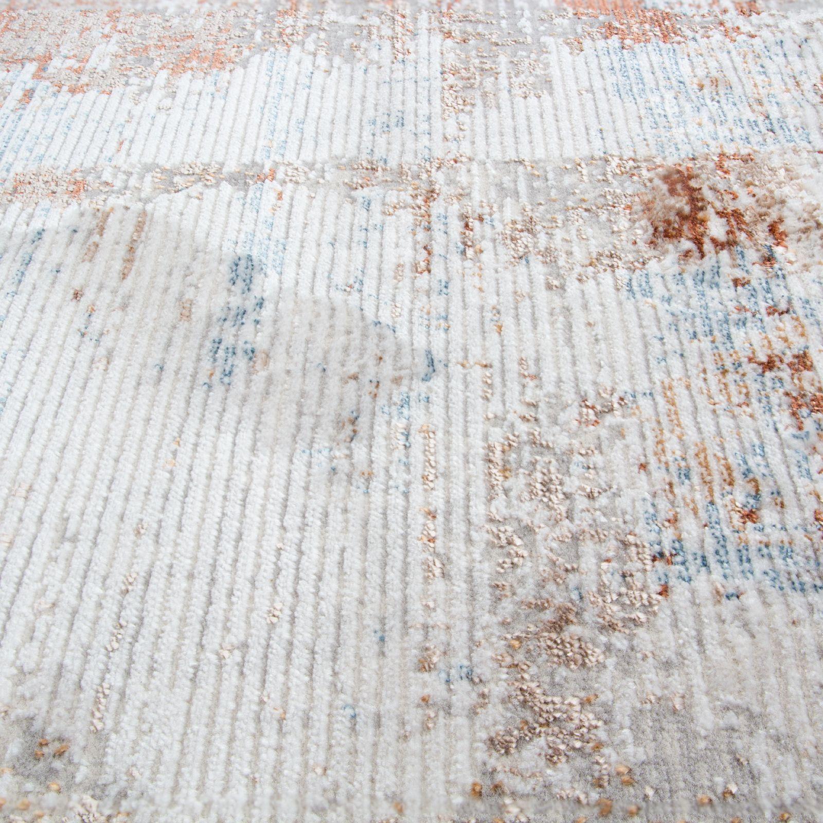 Alfombra Moderna Gruesa 160x240 cms. Gris -1