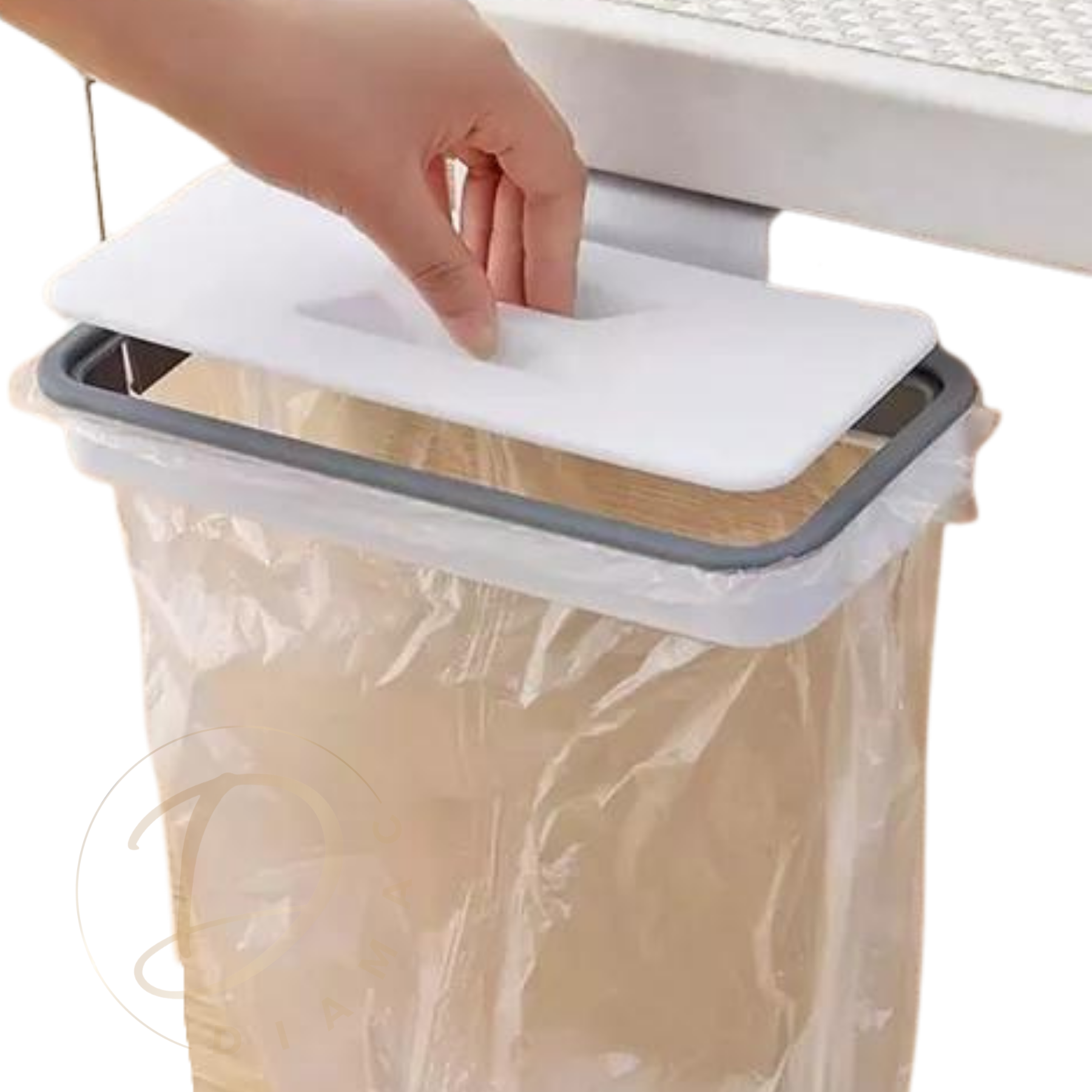 Basurero Para Puerta Cocina Mueble Organizador Portátil-2
