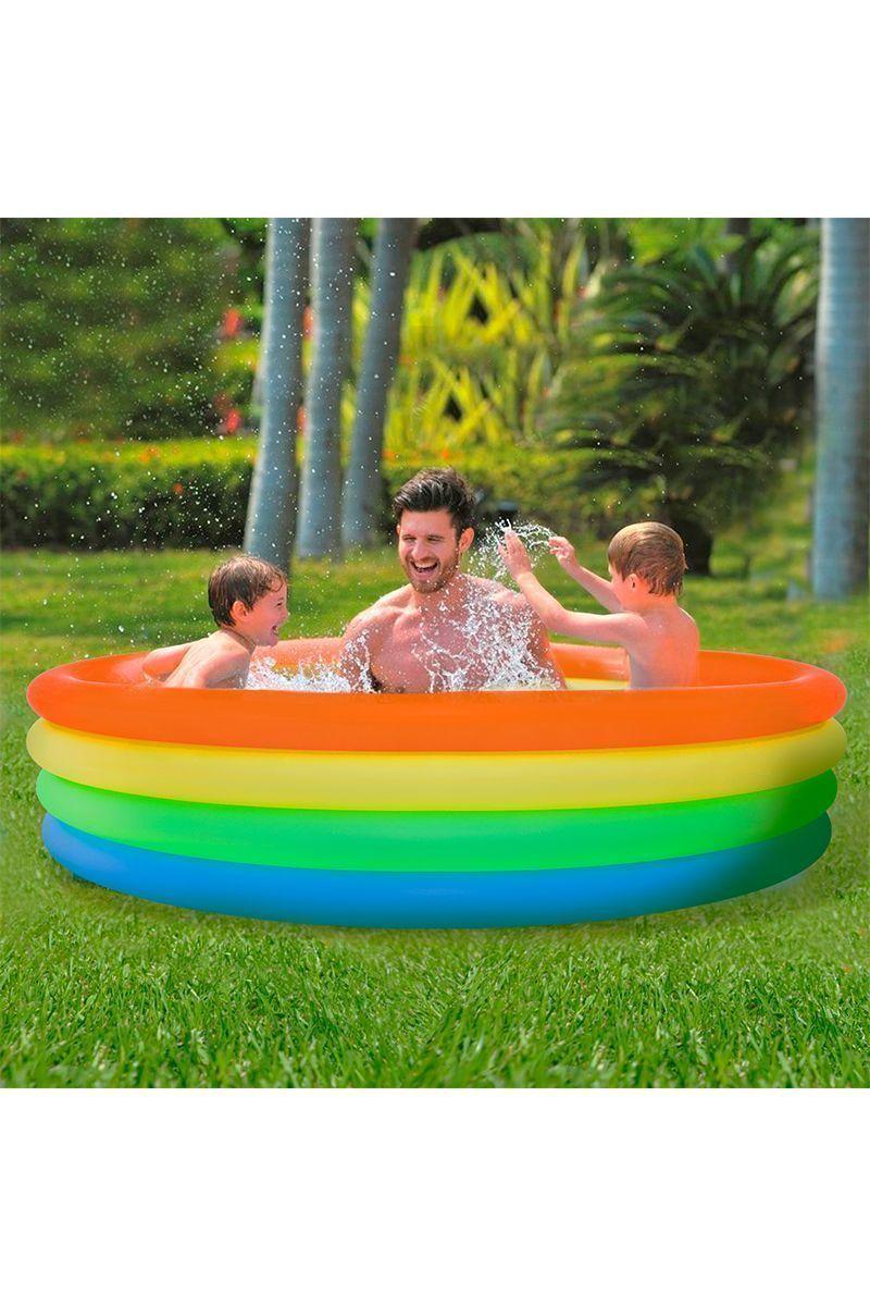 Piscina Inflable Colores Neón 386 L 150 x 40 cm-1