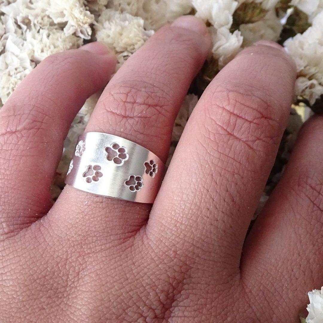 Anillo De Plata Ley 925 Doglover - MABELITA-3