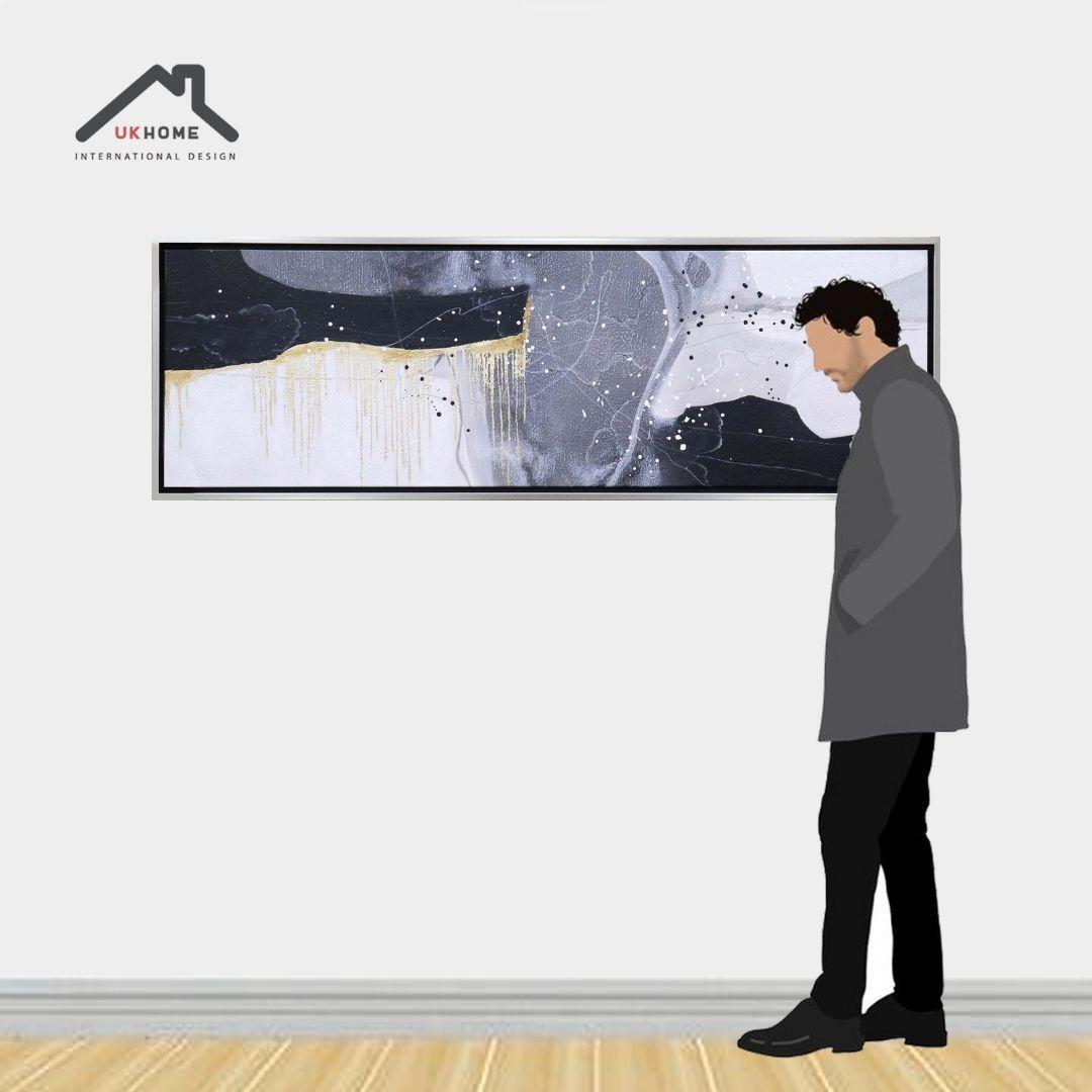 Cuadro Oleo sobre Tela con Marco 150x50 | UKHOME-2