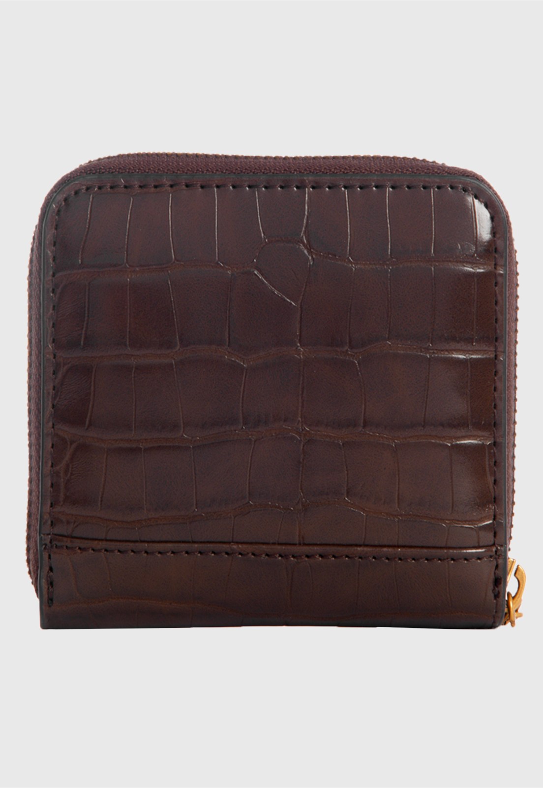 Billetera Laurel Slg Small Zip Around Café Guess-1