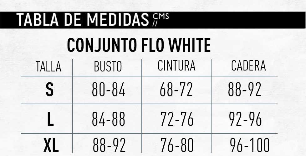 Conjunto Sexy 3 piezas Flo White-7