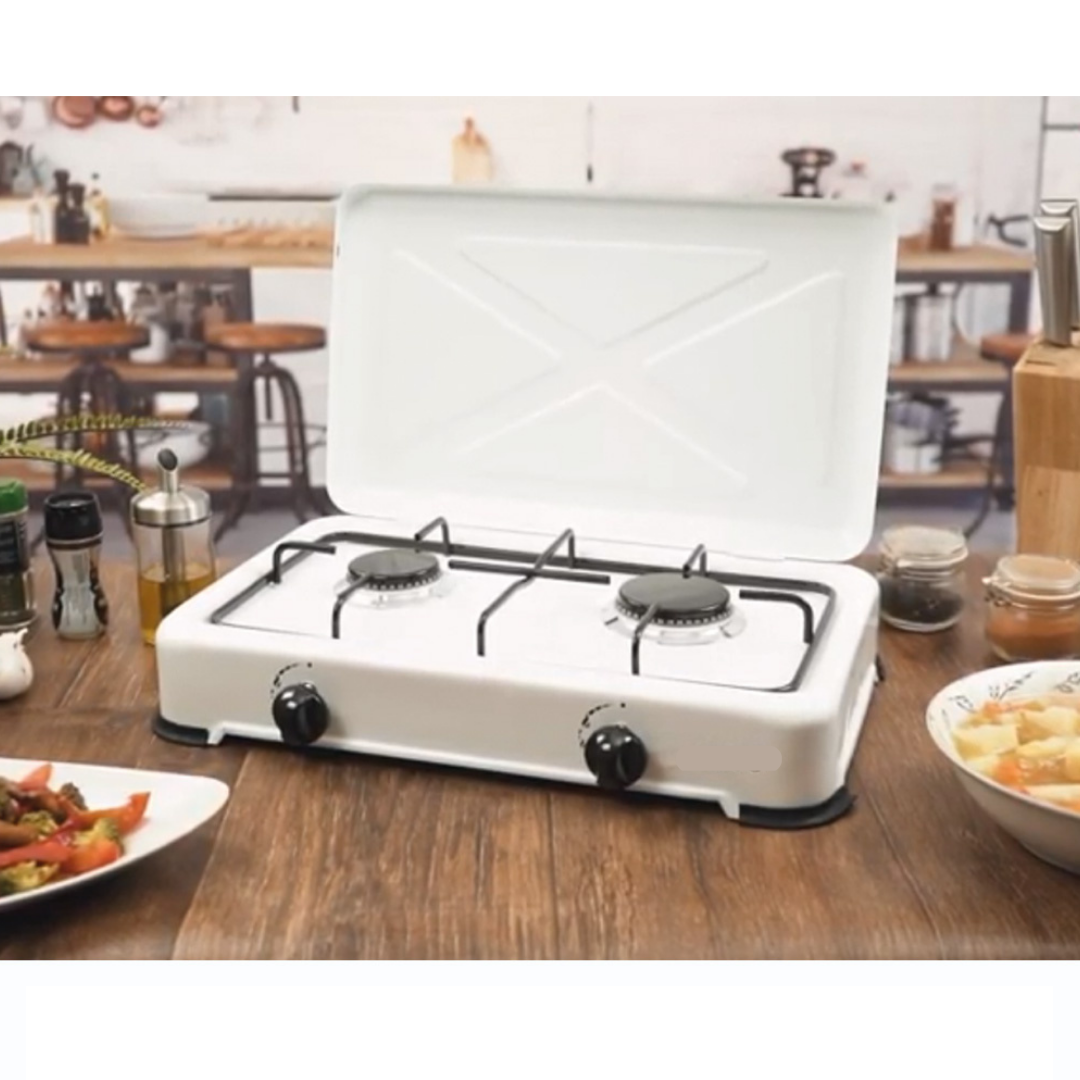 Cocina Encimera a Gas 2 Platos Portatil Cusimax™ -2