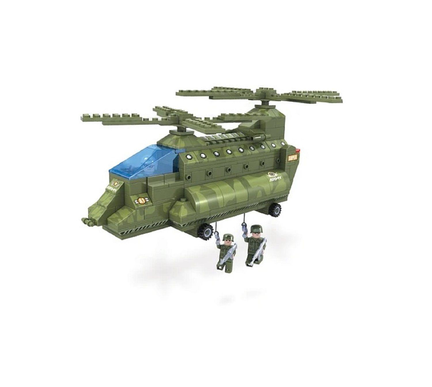 Bloque Construcción Army  Helicopter Double Rotor 25708 308P-1