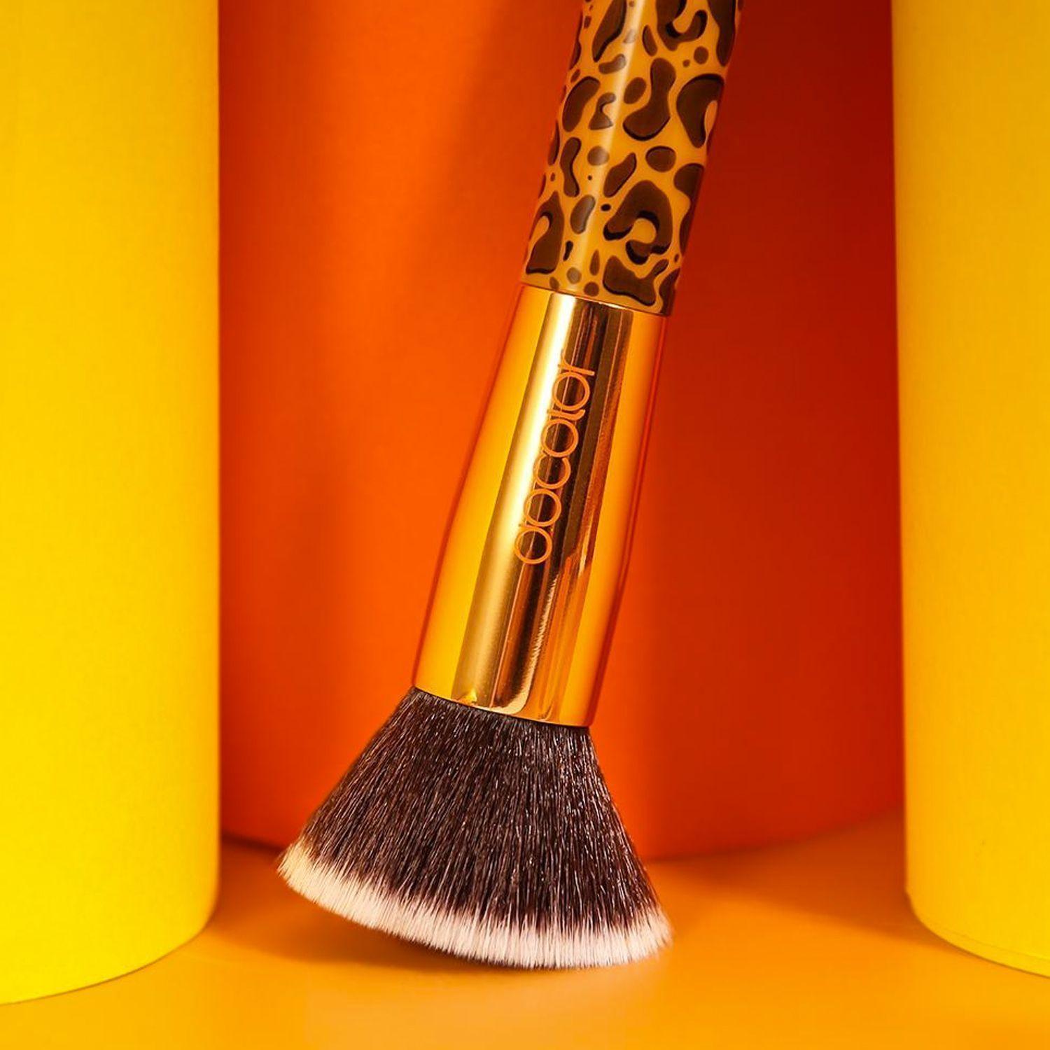 Set 12 Brochas Maquillaje Profesionales Animal Print Docolor-5