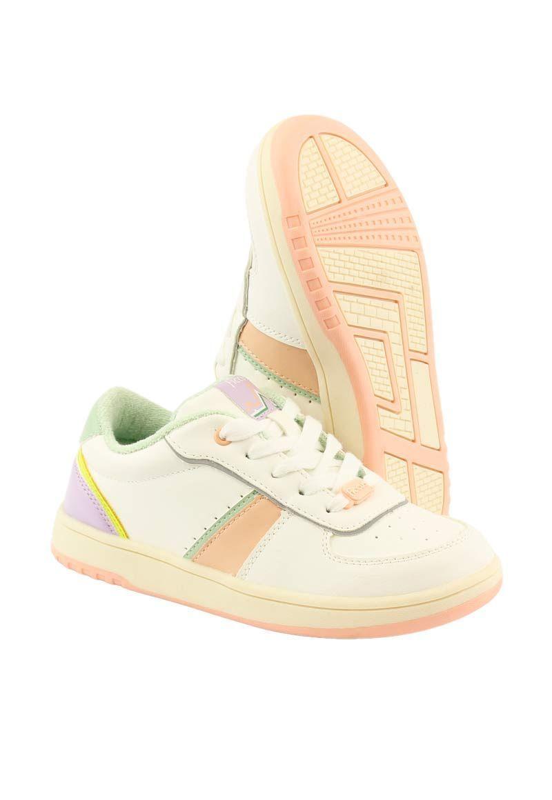 Zapatilla urbana velcro elástico a correr niña 919-2