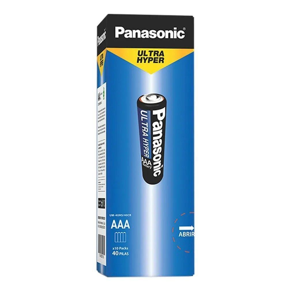 Pack 40 Pilas Panasonic AAA Super Hyper R6P-0