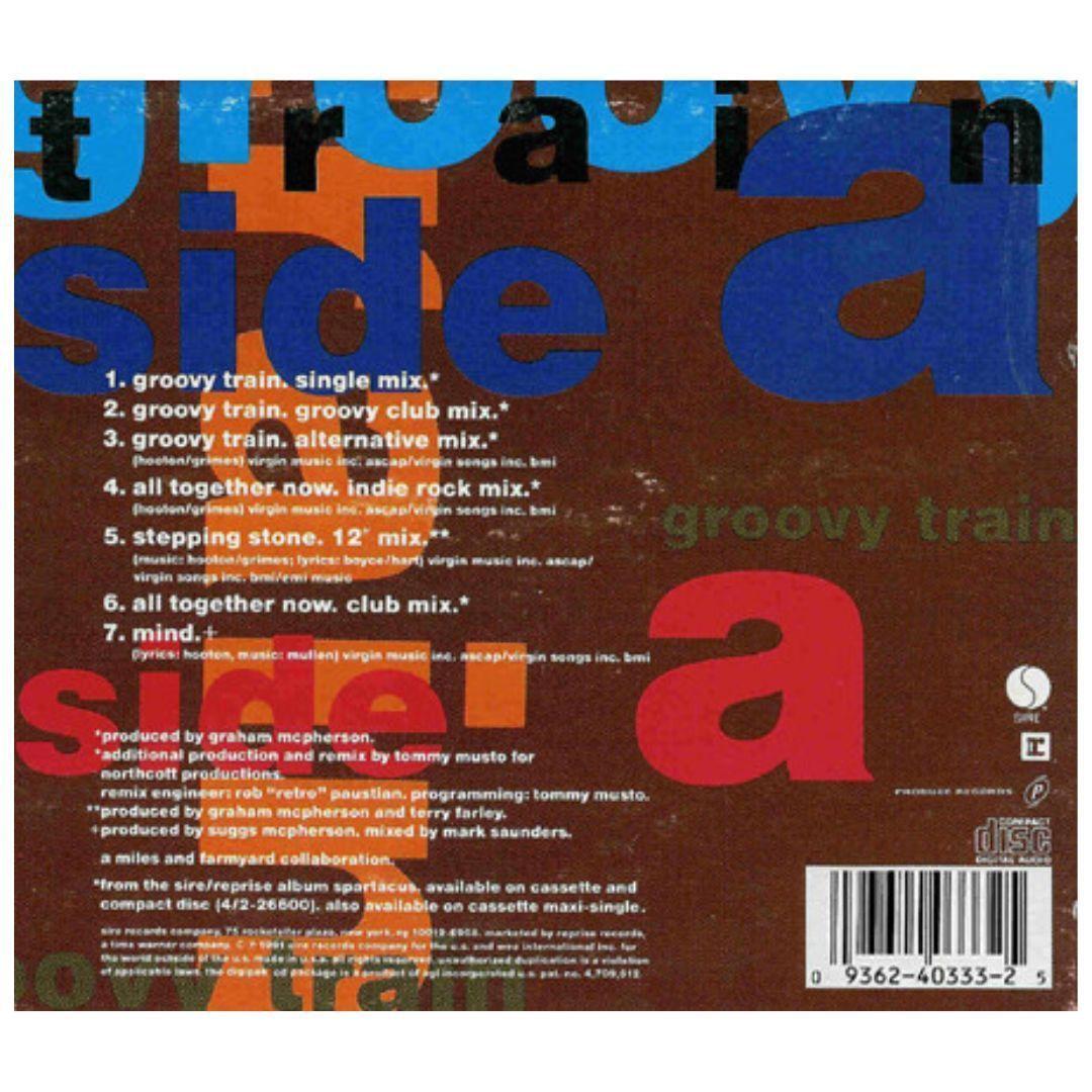 THE FARM  - GROOVY TRAIN CD SINGLE USADO-2