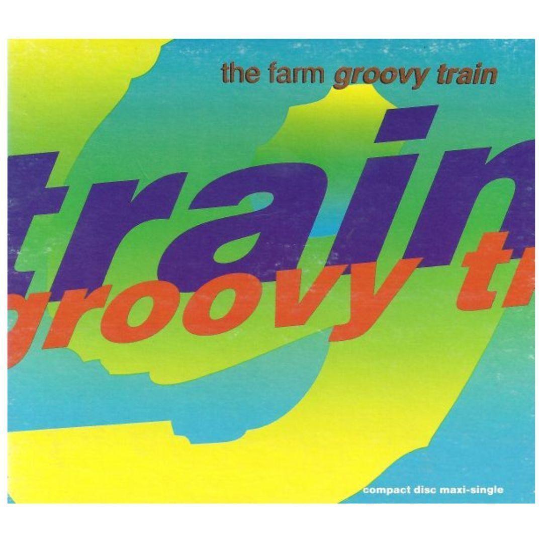 THE FARM  - GROOVY TRAIN CD SINGLE USADO-6