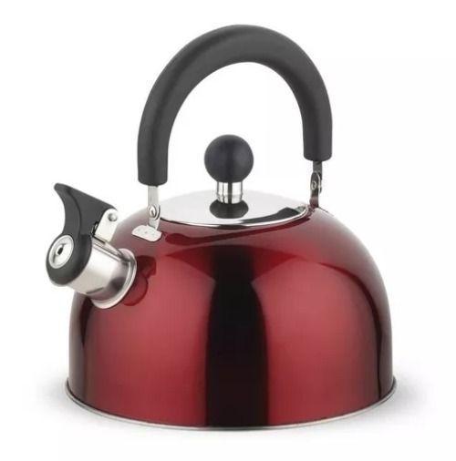 Tetera 2.5 Litros Acero Inoxidable Cocina-0