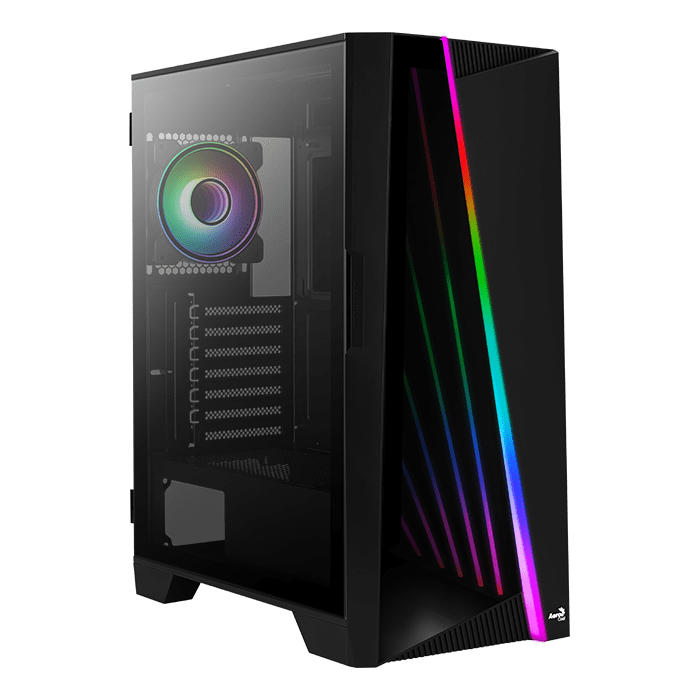 Gabinete Gamer  Mirage, Mid Tower, ABS+Vidrio Templado, ATX/micro ATX/mini-ITX-0