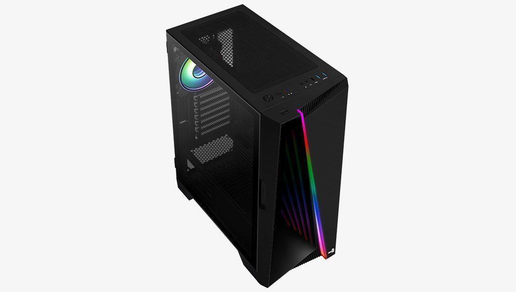 Gabinete Gamer  Mirage, Mid Tower, ABS+Vidrio Templado, ATX/micro ATX/mini-ITX-2