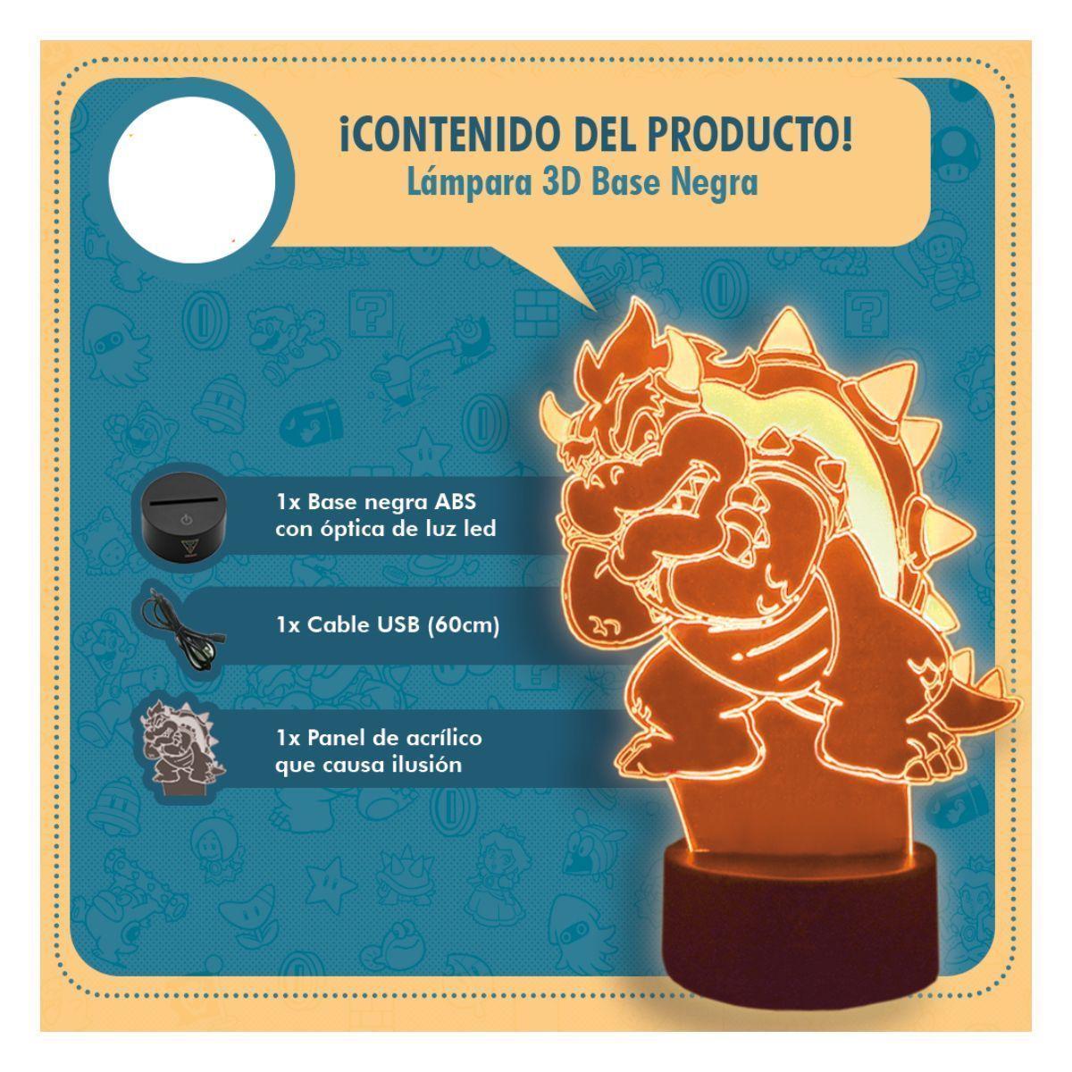 Lámpara Visual 3D Guasón-2