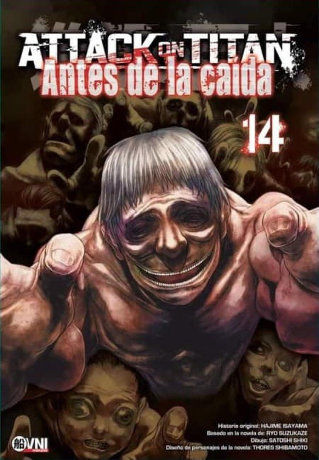 Manga Attack On Titan - Antes De La Caida 14 - Argentina-0