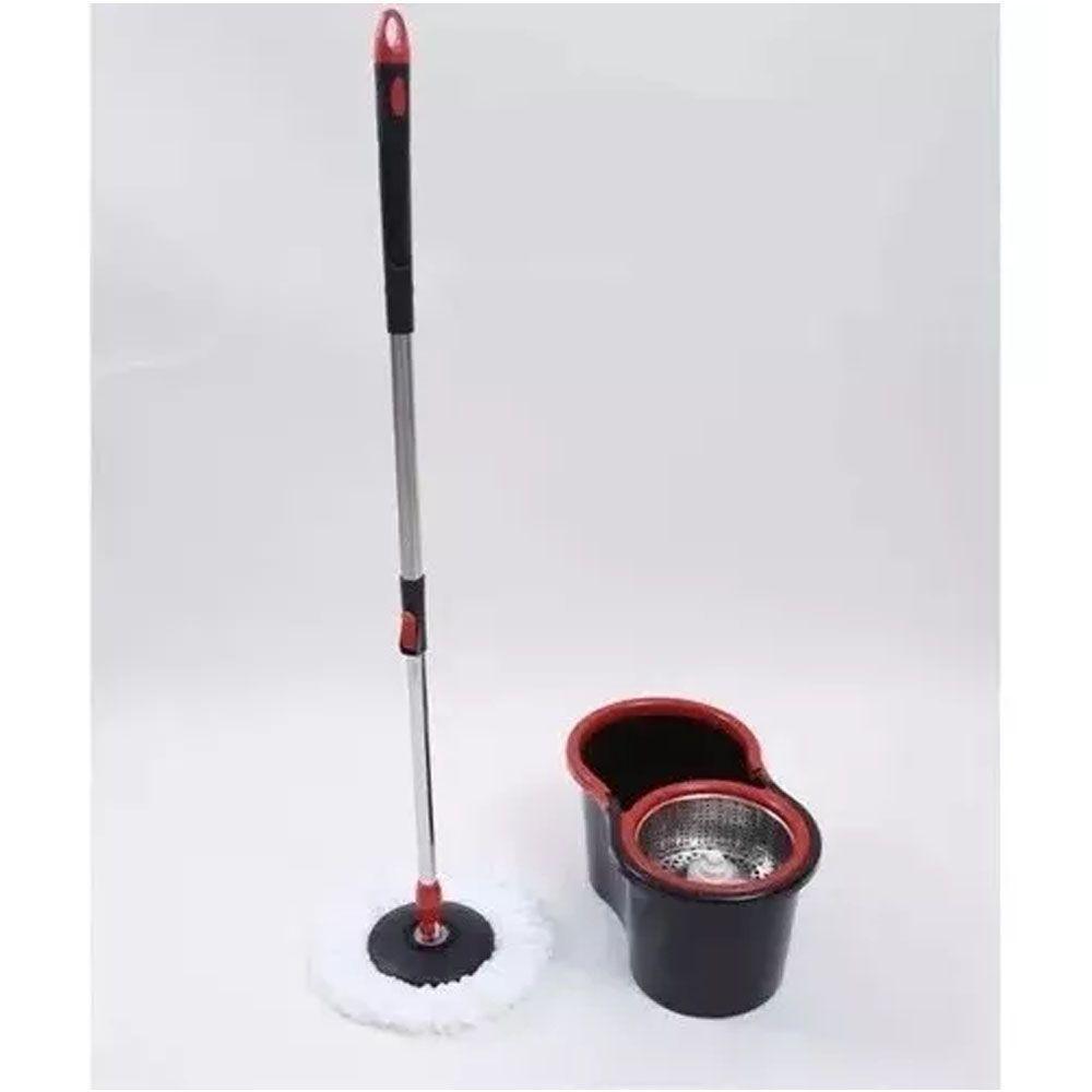 Mopa Trapeador Giratoria 360° Balde Canasto Y Dos -5