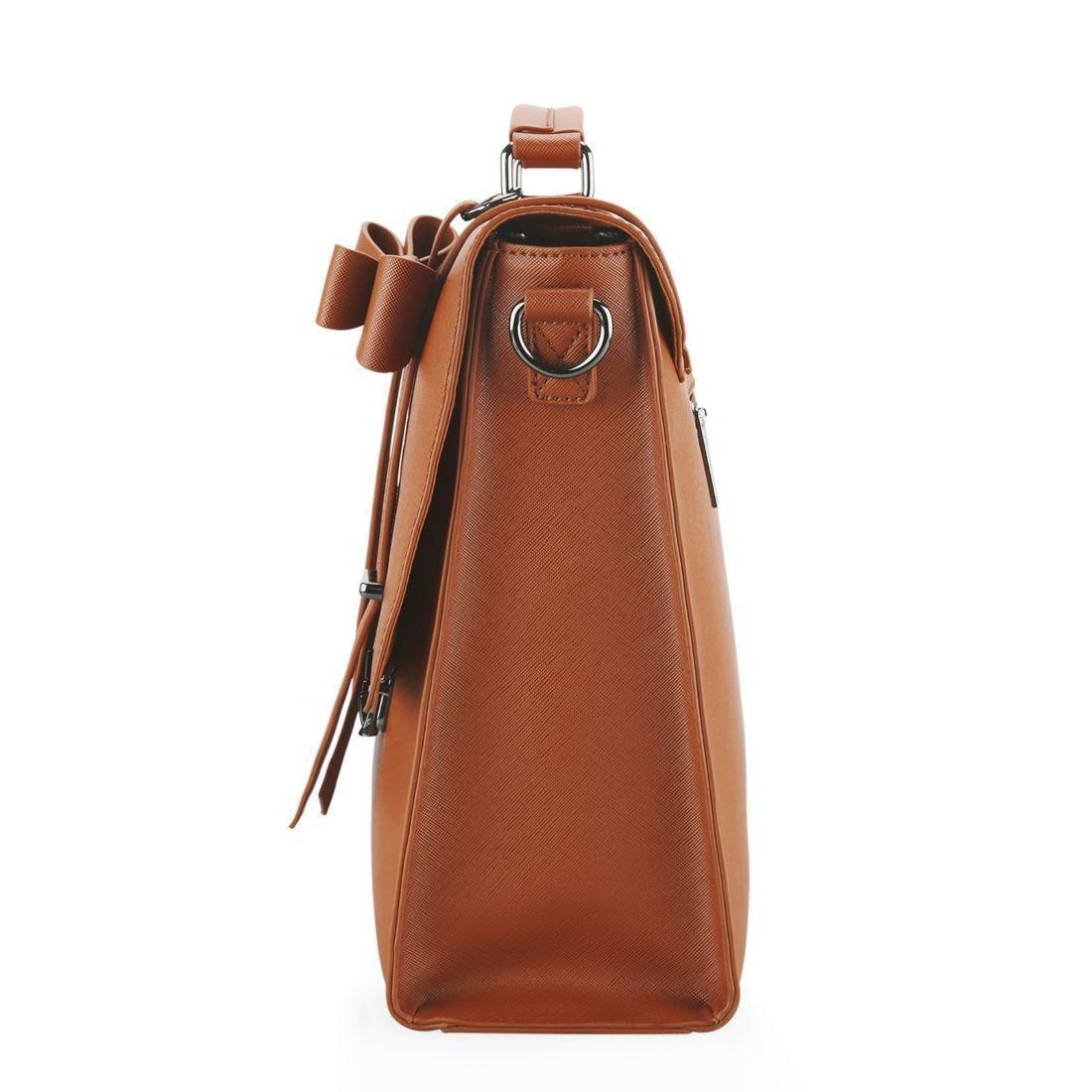 Ecosusi Bolso Maletín WORKS para laptop de hasta 15.6 '' - camel-3