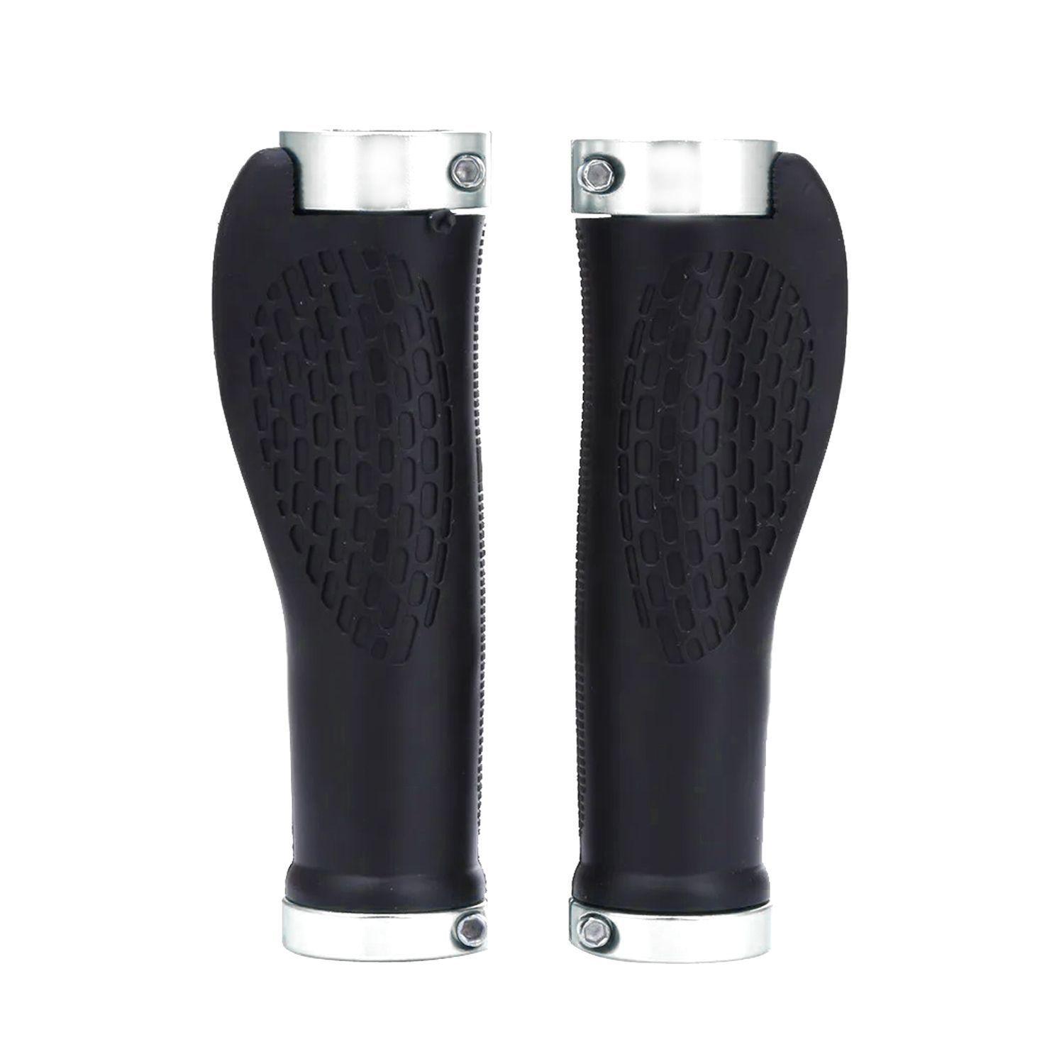 Puños Ergonómicos para Bicicleta Blanco-0