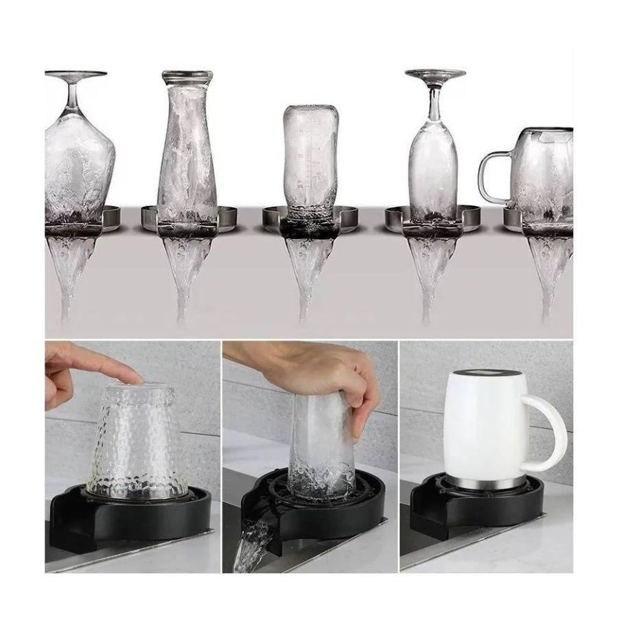 Lavador Limpiador Automático Para Vasos Tazas Cocina-4