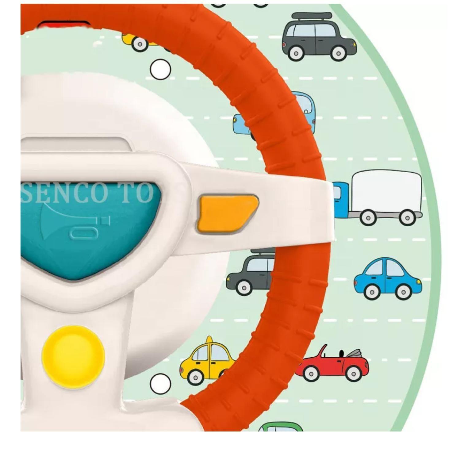 Juguete Simulador De Auto Con Volante Infantil-3