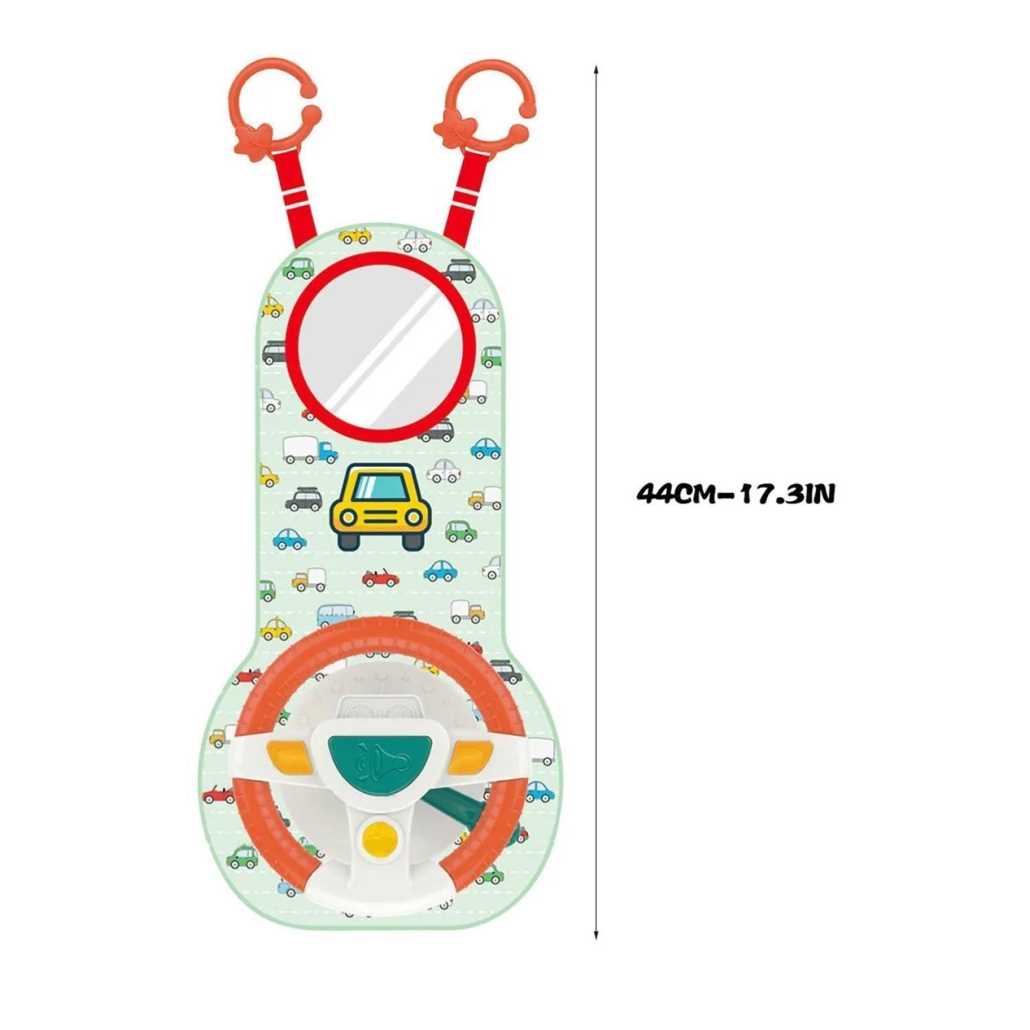 Juguete Simulador De Auto Con Volante Infantil-0