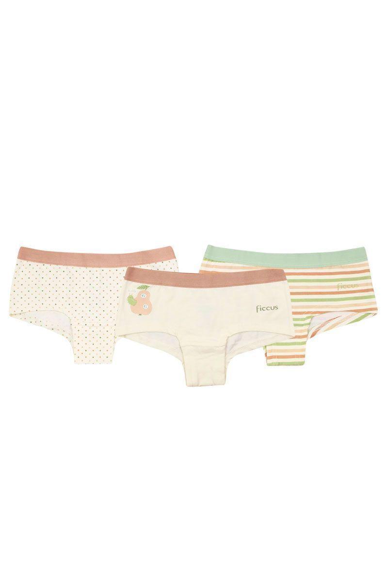 Pack triple pantaleta kids niña 647-0