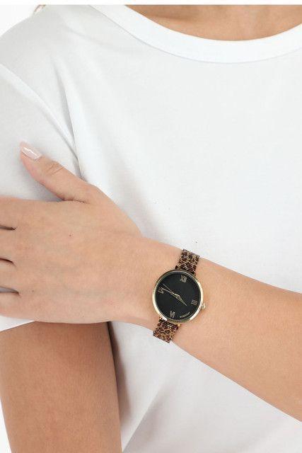 Reloj Dorado Trigal Leopard Humana-2