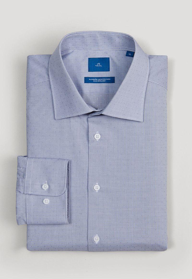 Camisa Gris Executive-0