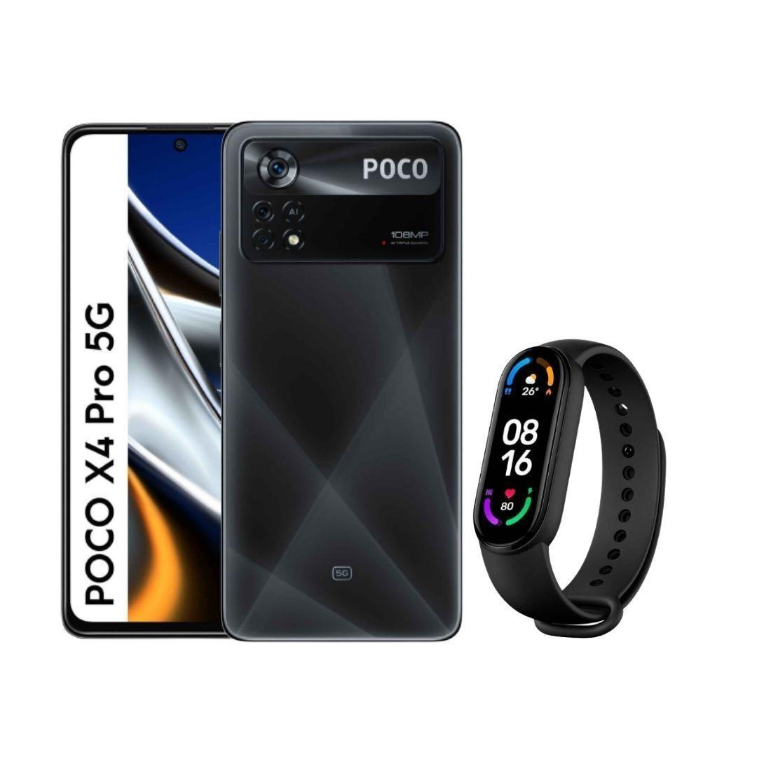 Poco X4 Pro 256gb 8gb 5G Black + Mi Band 6-0